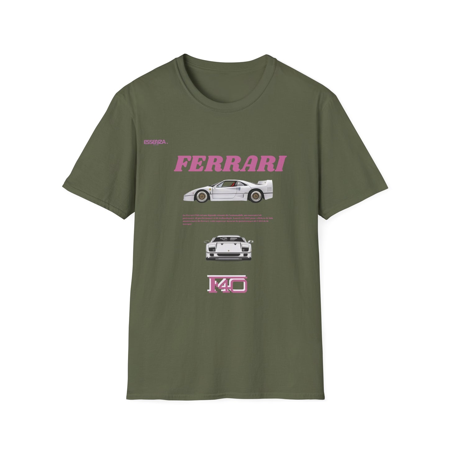 tee shirt ferrari F40