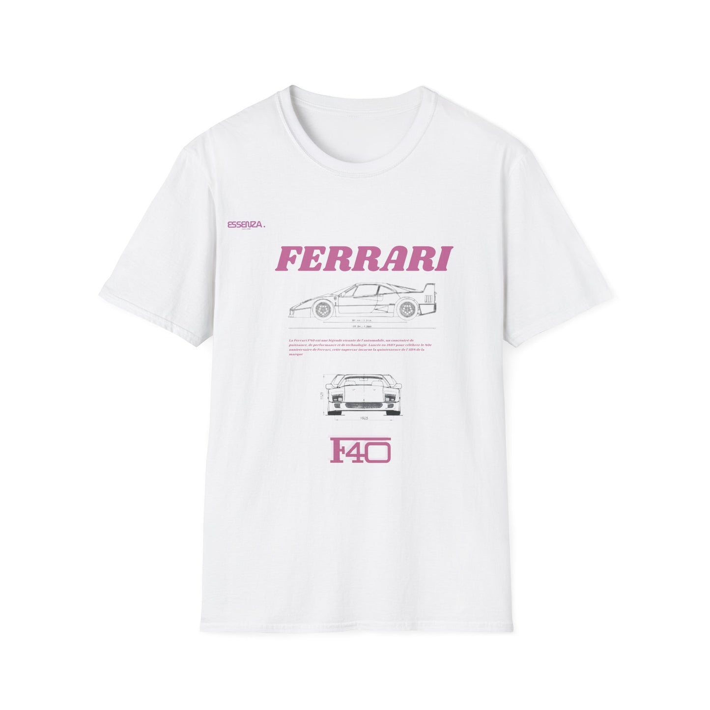 tee shirt ferrari F40