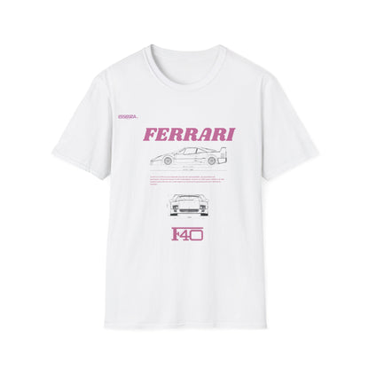 tee shirt ferrari F40