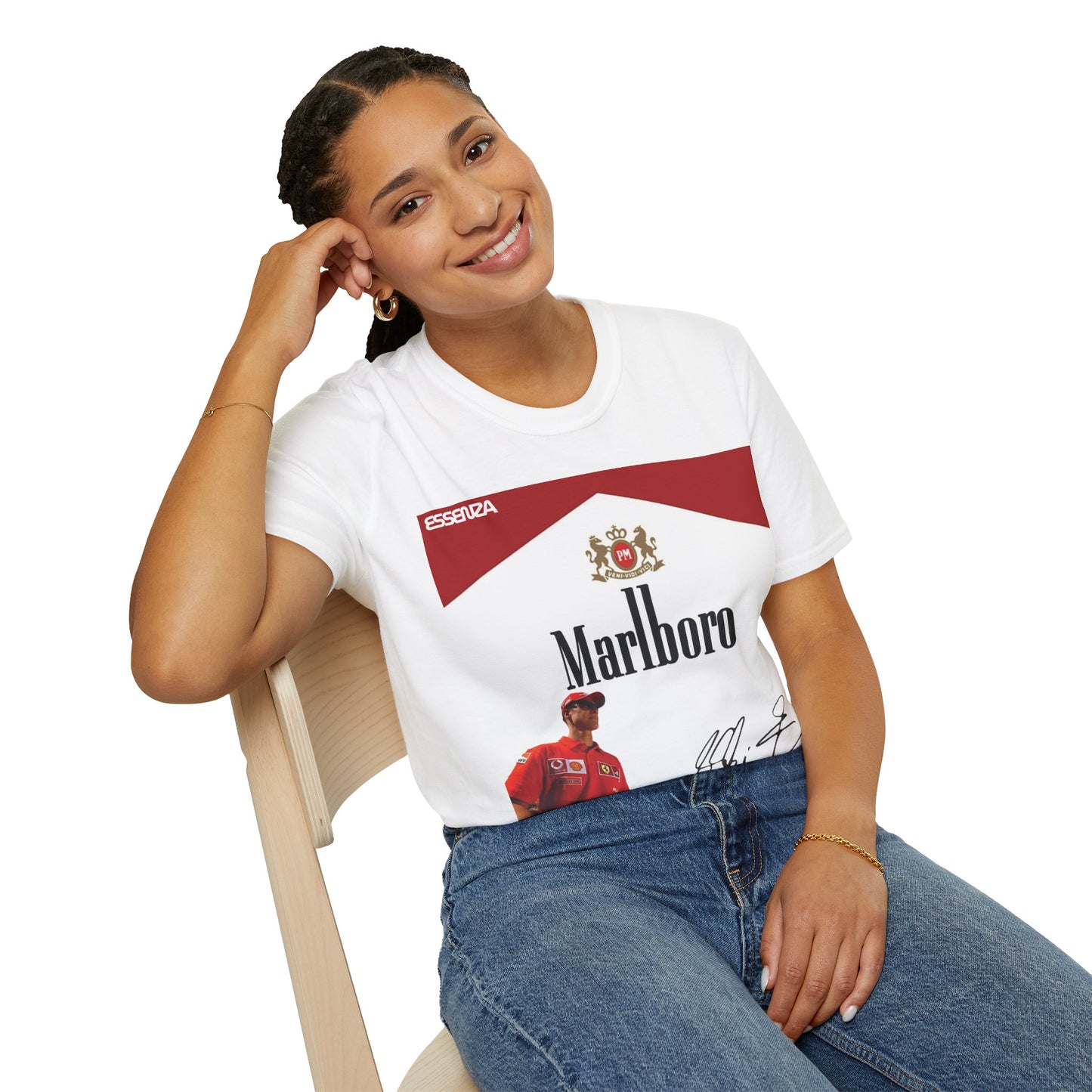 T-shirt malboro schumacher