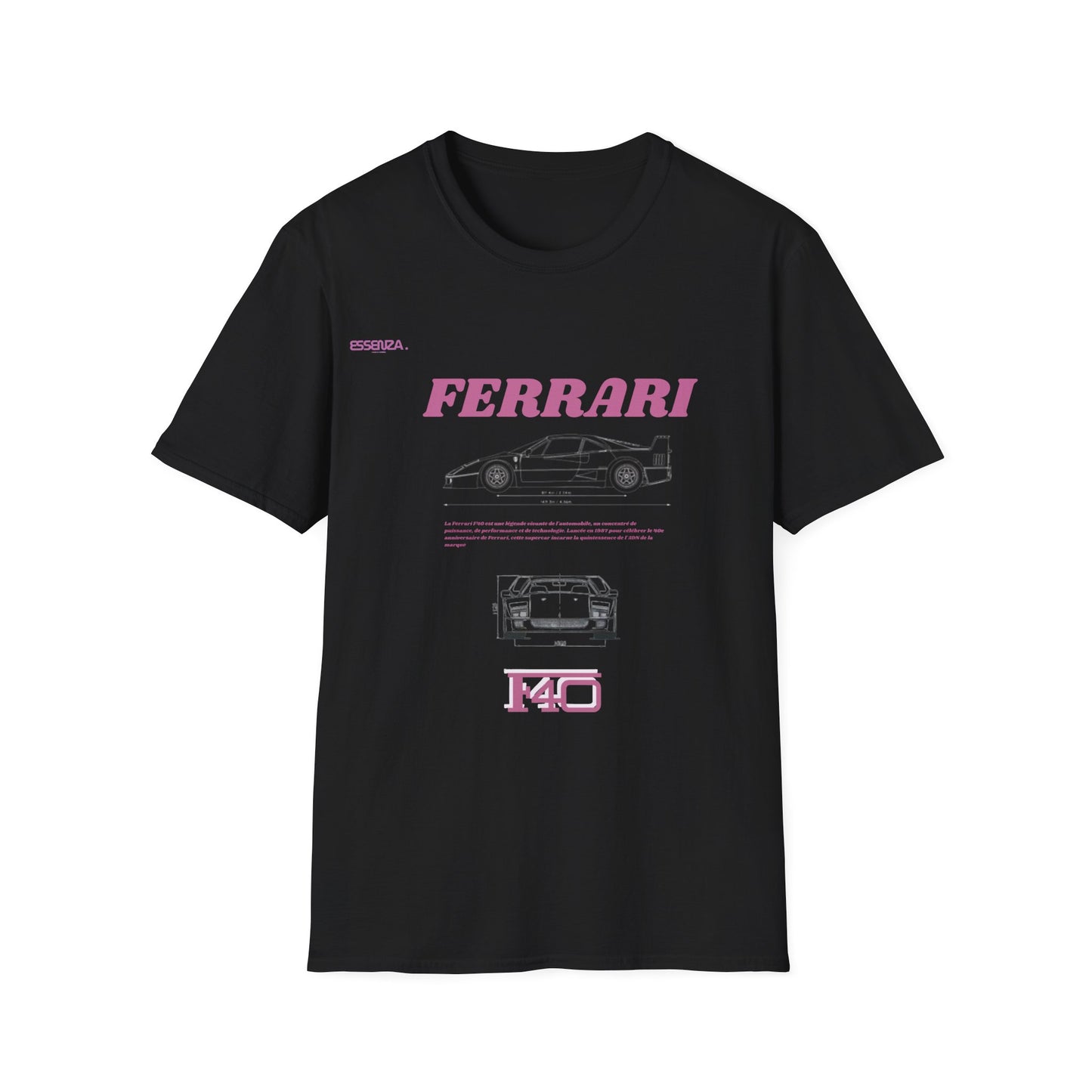 tee shirt ferrari F40