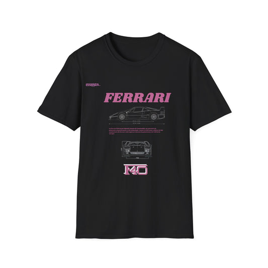 tee shirt ferrari F40